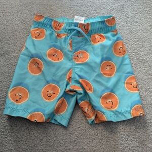 3T Old Navy Orange Swim Shorts